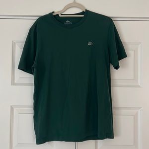 Lacoste men’s green T-shirt